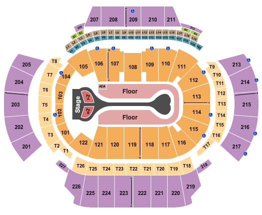 State Farm Arena Benson Boone Seating Chart
